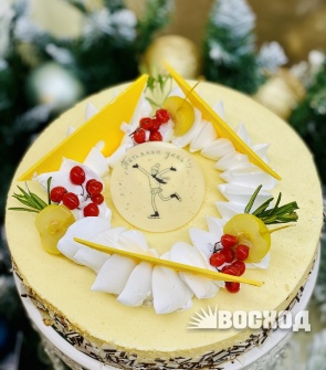 Торт № 93 Сырная фантазия, надпись Татьянин день!