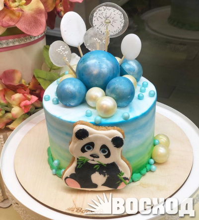 Торт № 1755 Праздничный, панда